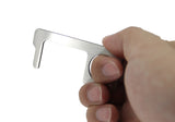 FixtureDisplays Hygienic Door Handle Door Opener, The Contactless Button Tool, Elevator Press Stick, Easy to Carry   Zero Touch Reusable Handle Tools Push Elevator Button Open Door Ship from Chicago 10068 SQUARE