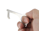 FixtureDisplays Hygienic Door Handle Door Opener, The Contactless Button Tool, Elevator Press Stick, Easy to Carry   Zero Touch Reusable Handle Tools Push Elevator Button Open Door Ship from Chicago 10068N