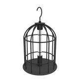 FixtureDisplays? Bird Cage with UV Light Disinfection Sanitizer Room Air Cleanser 7.3x7.3x13, Metal Wire Black 10069
