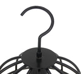 FixtureDisplays? Bird Cage with UV Light Disinfection Sanitizer Room Air Cleanser 7.3x7.3x13, Metal Wire Black 10069