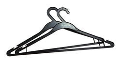 ALL NEW Reinforced Black Plastic Hangers 10PK 100702