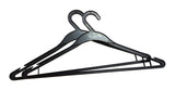 ALL NEW Reinforced Black Plastic Hangers 10PK 100702