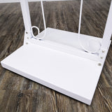 16X16X58" White Double-Sided 12 Hook 60 Hanging Spots Display Stand Clothing 100717-Small