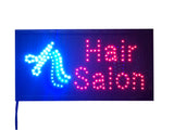 HAIR SALON LED Billboard Black frame Black frame: 18.9W x 9.8H   100720