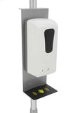Portable Hand Sanitizer Foor Stand Soap Dispenser Cleaner Auto HandFree No touch