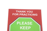 12 Sheets Social Distancing Sign Sticker Keep At Least 6' Distance floor sign