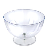 FixtureDisplays® 16 X 16 X 8.4" Elegant 16-Inch Clear Bowl for Small Fish Display 100803
