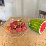 FixtureDisplays® 16 X 16 X 8.4" Elegant 16-Inch Clear Bowl for Small Fish Display 100803