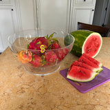 FixtureDisplays? 16 X 16 X 8.4 Elegant 16-Inch Clear Bowl for Small Fish Display 100803