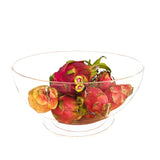 FixtureDisplays® 16 X 16 X 8.4" Elegant 16-Inch Clear Bowl for Small Fish Display 100803