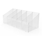 FixtureDisplays? 5-Divided Bin Clear Acrylic Countertop Display - 8 x 8 x 24 100808