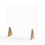 Acrlic Plexiglass Shield Sneeze Guard 22x28/28X22 Landscape Portrait Tabletop 10080+10076