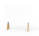 Acrlic Plexiglass Shield Sneeze Guard 22x28/28X22 Landscape Portrait Tabletop 10080+10076
