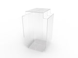 FixtureDisplays? Clear Acrylic Gravity Dispenser - Ideal for Breakfast Cereal, Candy, and Dry Food Bulk Display 100825