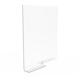 Plexiglass Acrylic Closet Shelf Dividers for Clothes, Handbags, Purses, Books, Sweaters, Kitchen Pantry Shelve Organizers Adjustable Shelf Organizers & Storage Suitable for Wooden or Flat Shelves - Pack of 4 10082-4PK