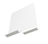 Plexiglass Acrylic Closet Shelf Dividers for Clothes, Handbags, Purses, Books, Sweaters, Kitchen Pantry Shelve Organizers Adjustable Shelf Organizers & Storage Suitable for Wooden or Flat Shelves - Pack of 4 10082-4PK
