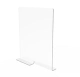 Plexiglass Acrylic Closet Shelf Dividers for Clothes, Handbags, Purses, Books, Sweaters, Kitchen Pantry Shelve Organizers Adjustable Shelf Organizers & Storage Suitable for Wooden or Flat Shelves - Pack of 4 10082-4PK