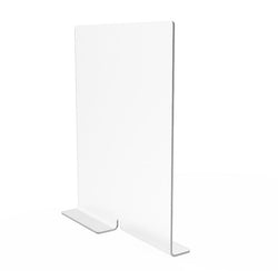 Plexiglass Acrylic Closet Shelf Dividers for Clothes, Handbags, Purses, Books, Sweaters, Kitchen Pantry Shelve Organizers Adjustable Shelf Organizers & Storage Suitable for Wooden or Flat Shelves - Pack of 4 10082-4PK