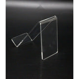 FixtureDisplays? Acrylic Easel Stand with Lip, 2.5 wide, for Holding Books and Displaying Products 100830