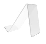 FixtureDisplays? Acrylic Easel Stand with Lip, 2.5 wide, for Holding Books and Displaying Products 100830
