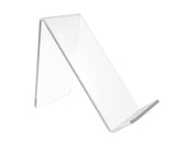 FixtureDisplays? Acrylic Easel Stand with Lip, 2.5 wide, for Holding Books and Displaying Products 100830