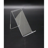 FixtureDisplays? Acrylic Easel Stand with Lip, 2.5 wide, for Holding Books and Displaying Products 100830