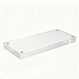 FixtureDisplays? Plexiglass Acrylic Sign Holder Logo Block Picture Frame - 8 x 3 100834