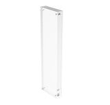 FixtureDisplays? Plexiglass Acrylic Sign Holder Logo Block Picture Frame - 11 x 3 100835