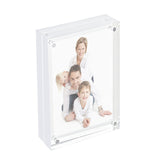 FixtureDisplays® Clear Acrylic Sign Holder for 4" x 6" Prints 100837