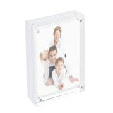 FixtureDisplays? Clear Acrylic Sign Holder for 4 x 6 Prints 100837