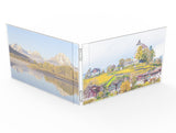 FixtureDisplays® Dual Frame Acrylic Sign/Menu Photo Holders for 8" x 5.5" Prints 100839