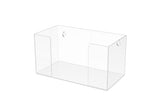 Clear Plexiglass Acrylic Glove Dispenser Paper Towel Dispenser Wall Mount 10x5x5