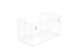 Clear Plexiglass Acrylic Glove Dispenser Paper Towel Dispenser Wall Mount 10x5x5