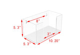 Clear Plexiglass Acrylic Glove Dispenser Paper Towel Dispenser Wall Mount 10x5x5