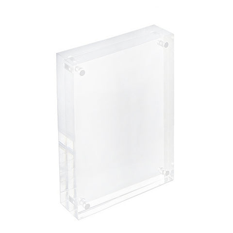 FixtureDisplays® Plexiglass acrylic sign holder, 5" x 7" 100841