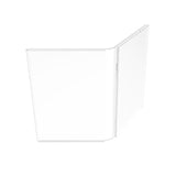 FixtureDisplays® Acrylic Plexiglass Lucite Dual Frame Sign/Menu Photo Holders, measuring 4 x 6 inches 100842