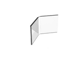 FixtureDisplays® Acrylic Plexiglass Lucite Dual Frame Sign/Menu Photo Holders, measuring 5 x 7 inches 100843
