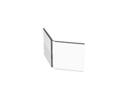 FixtureDisplays® Acrylic Plexiglass Lucite Dual Frame Sign/Menu Photo Holders, measuring 5 x 7 inches 100843