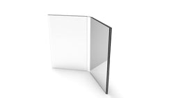 FixtureDisplays? Acrylic Plexiglass Lucite Dual Frame Sign/Menu Photo Holders, measuring 5.5 x 8.5 inches 100844