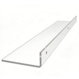 Plexiglass Closet Shelf Dividers Lip Stopper Kitchen Pantry Edge Float Shelf 10084 12PK