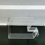 Clear Plaxiglass Hinged Candy Bin Acrylic Dispenser Transparent Treats Display 100857