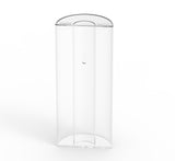 FixtureDisplays® Clear Plexiglass Acrylic Lucite Transparent Display Container - Ideal for Rice, Grains, Cereal, Spice, Coffee Beans, Candy - Can Also Be Used as a Donation Box or Piggybank 100858
