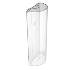 FixtureDisplays? Clear Plexiglass Acrylic Lucite Transparent Display Container - Ideal for Rice, Grains, Cereal, Spice, Coffee Beans, Candy - Can Also Be Used as a Donation Box or Piggybank 100858
