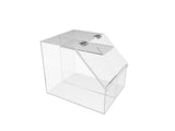 FixtureDisplays? Acrylic Candy Bin with Plexiglass Display and Gridwall for Treats Dispensing 100864