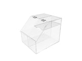 FixtureDisplays? Acrylic Candy Bin with Plexiglass Display and Gridwall for Treats Dispensing 100864