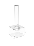 FixtureDisplays® Large Acrylic Candy Bin with Removable Plexiglass Tube 100866