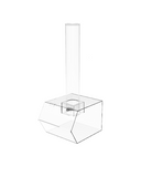 FixtureDisplays® Large Acrylic Candy Bin with Removable Plexiglass Tube 100866