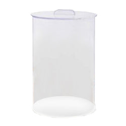 FixtureDisplays? Flat Top Plexiglass Acrylic Container with Lid - 12x6 100884