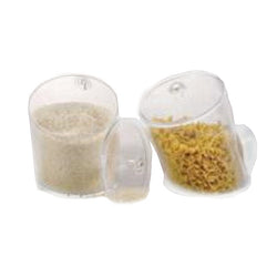 FixtureDisplays? Acrylic Angled Food Tubes with Lids 100889
