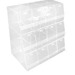 FixtureDisplays? Plexiglass acrylic candy rack with multiple bins 100906